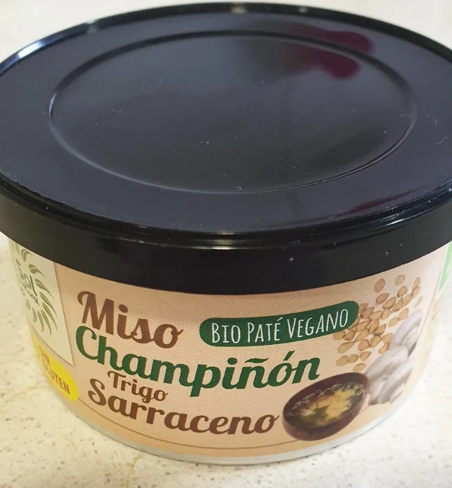 Bio paté vega no Miso Champiñón Trigo Sarraceno