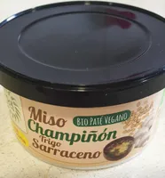 Bio paté vega no Miso Champiñón Trigo Sarraceno