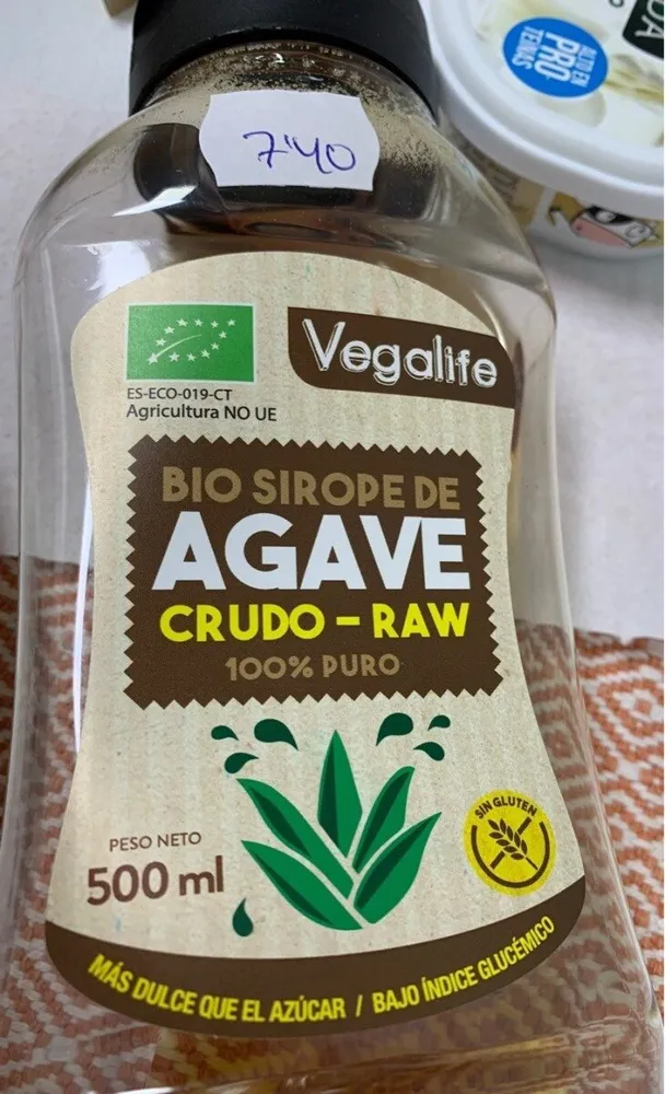 Sirope de Agave crudo