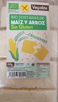 Bio tostadas de arroz y maiz