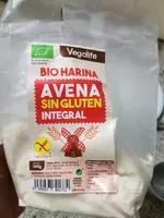 Bio harina avena sin gluten integral