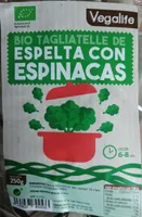 Bio Tagliatelle de Espelta con espinacas