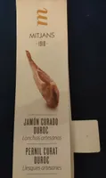 Jamón curado Duroc
