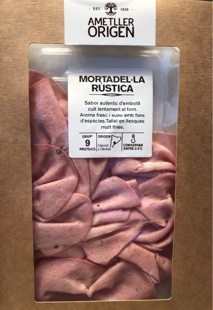 Mortadela rústica