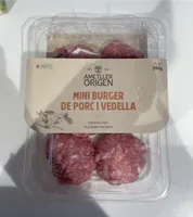 Mini burger de porcni vedella