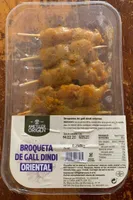Broquetes de gall dindi oriental