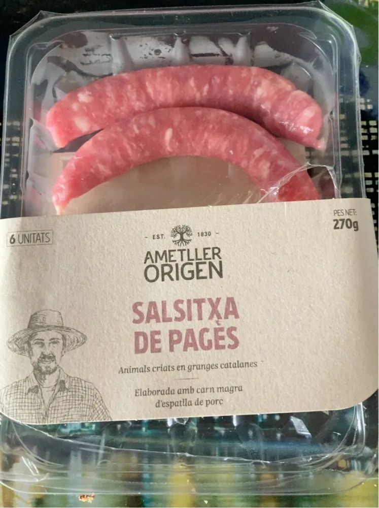 Salsitxa de pages