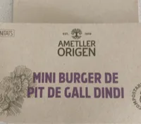 mini burguer gall dindi