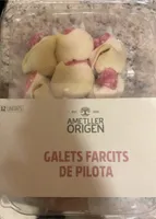 Galeta farcits de pilota