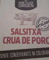 Salchicha cruda de cerdo
