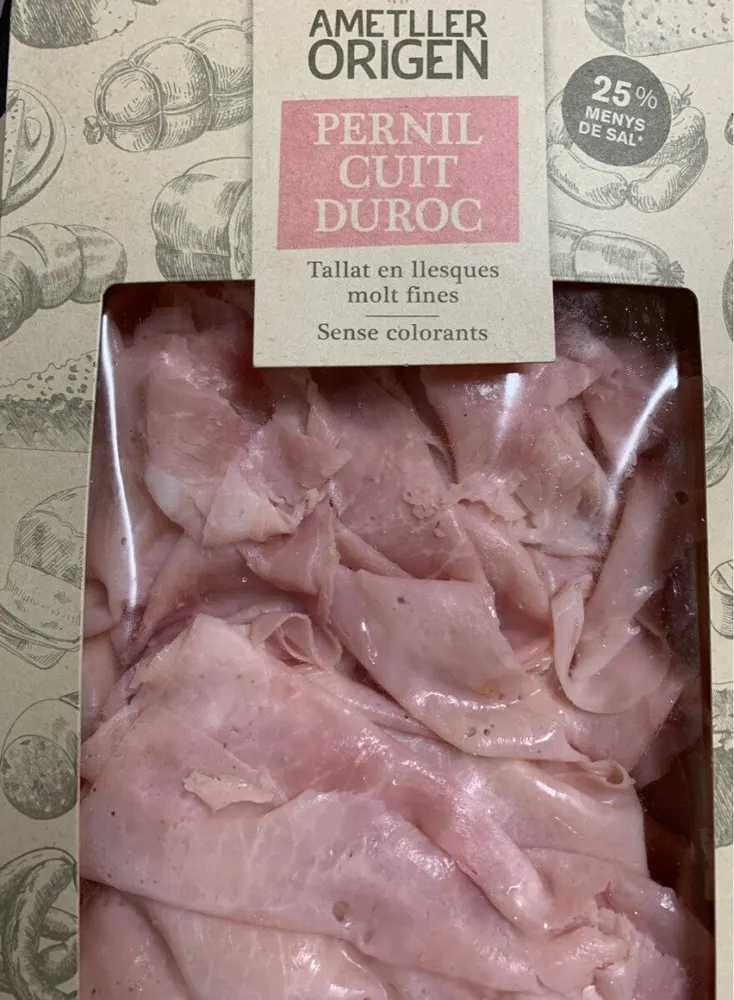 Pernil cuit duroc