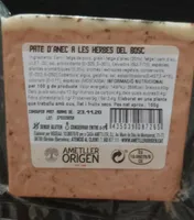 Pâte d'ànec a les herbes del bosc