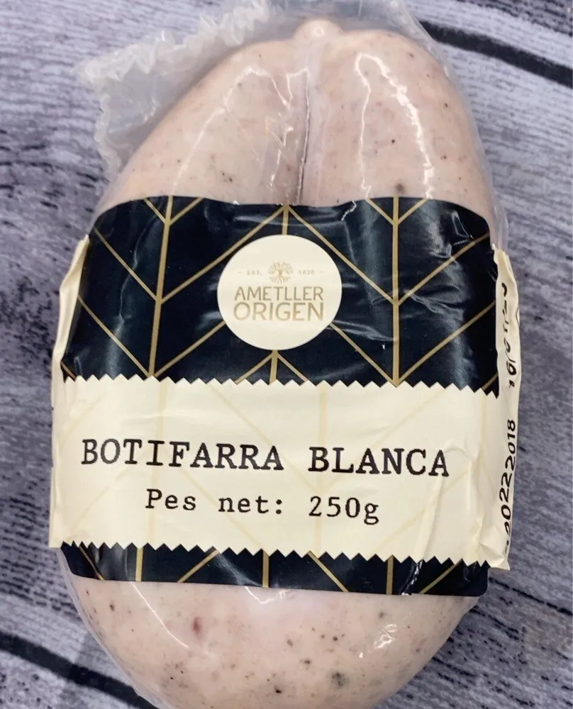 Botifarra blanca