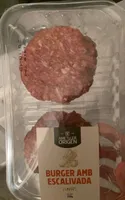 Burger con escalivada