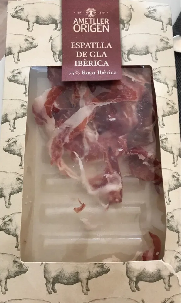 Espatlla de gla iberica