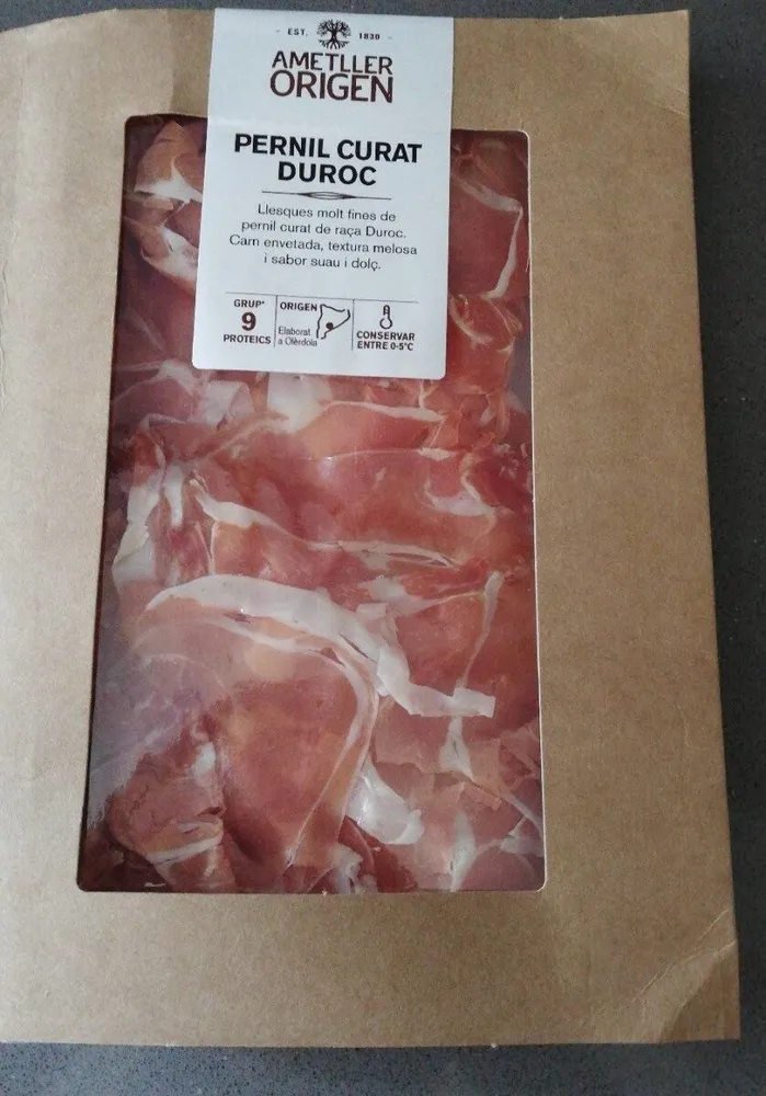 Jamón Curado Duroc