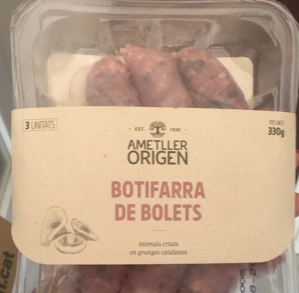 Botifarra de bolets