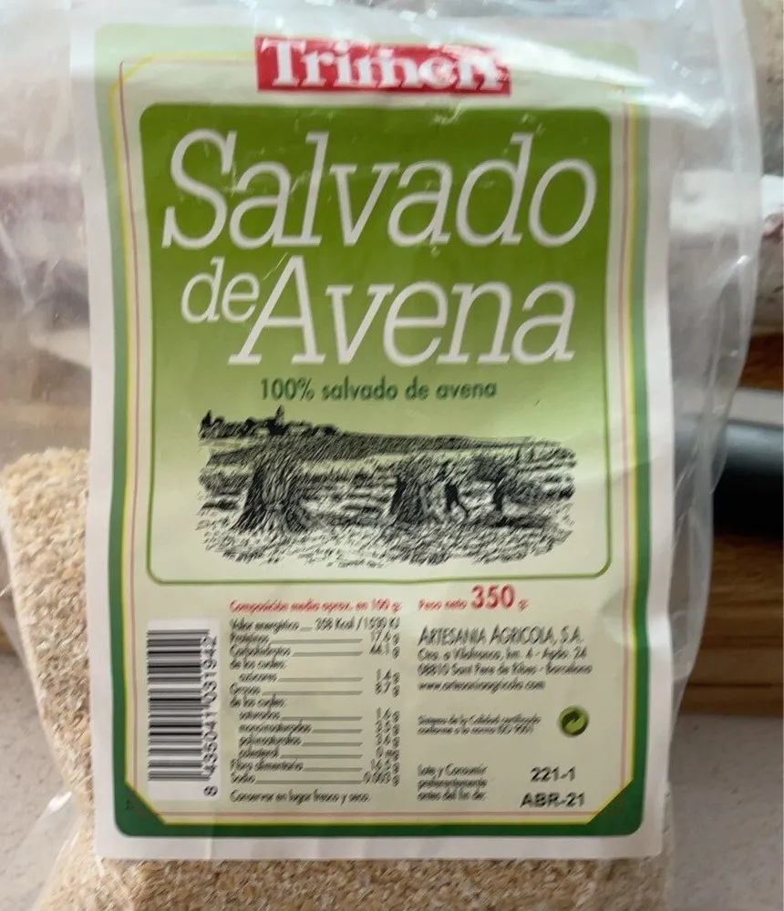 Salvado de avena