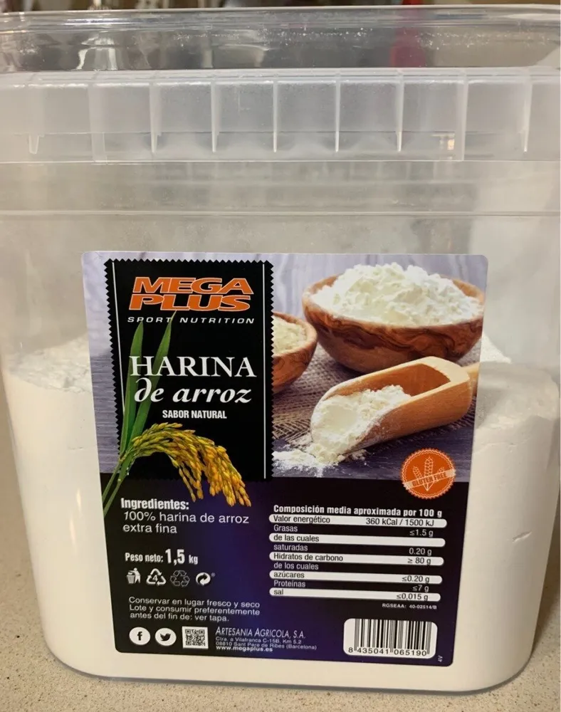 Harina de arroz