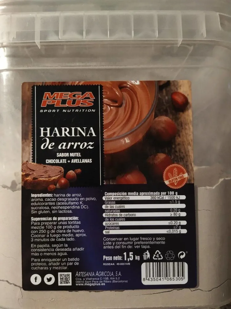 Harina de arroz