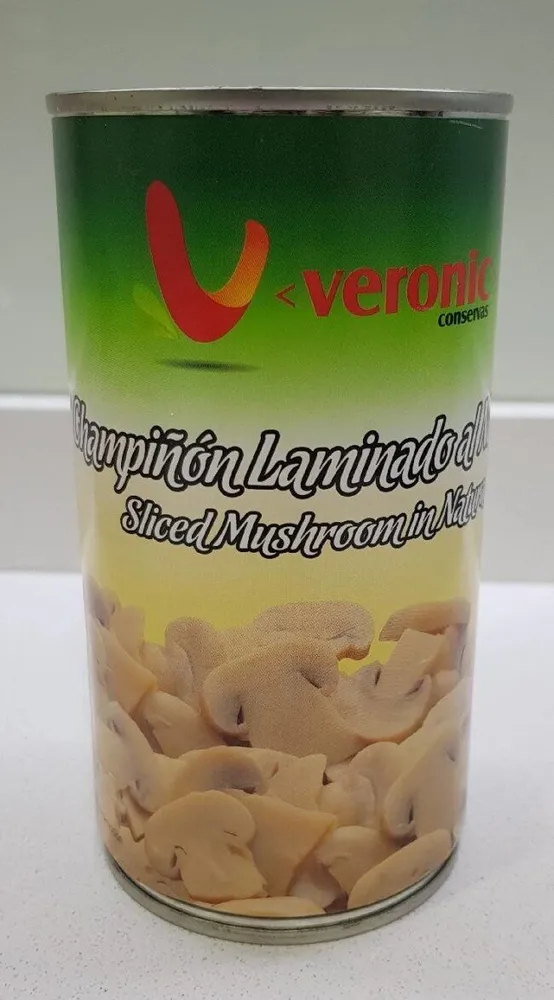 Champiñón Laminado al Natural