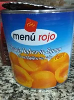 Melocotón mitades en almibar
