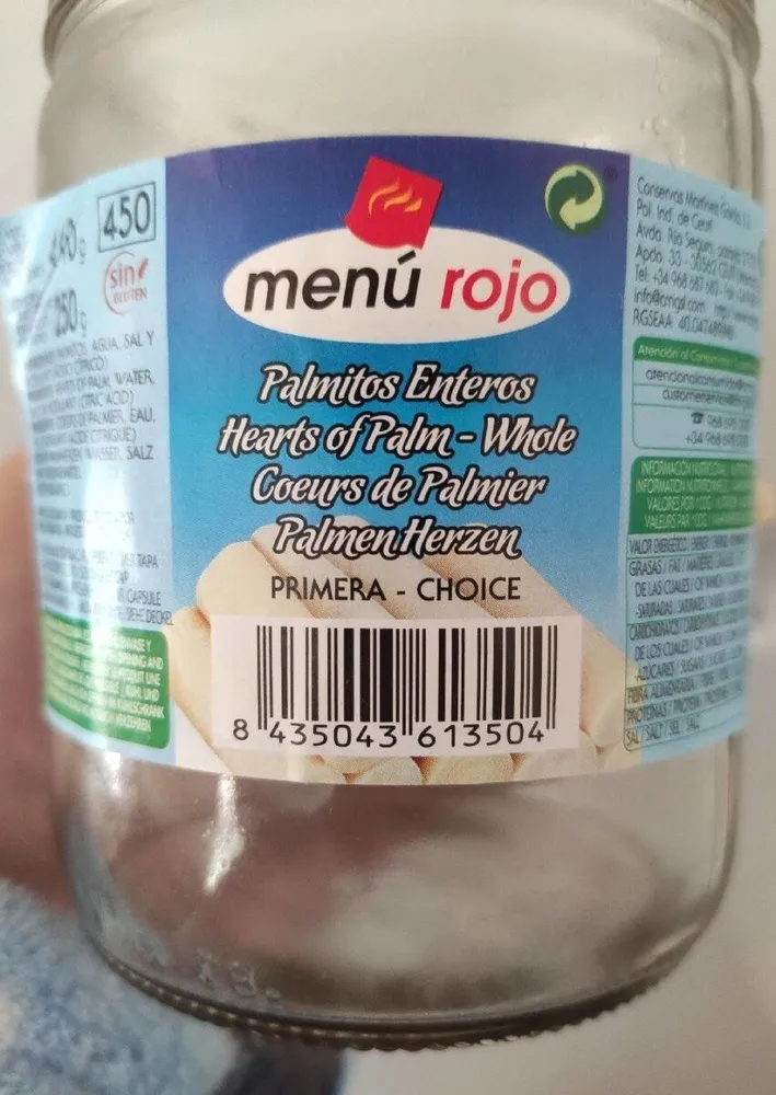 Palmitos enteros