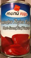 Pimientos rojos enteros