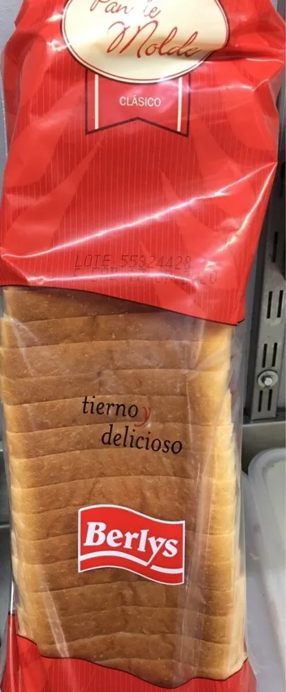 Pan de molde clasico Berlys