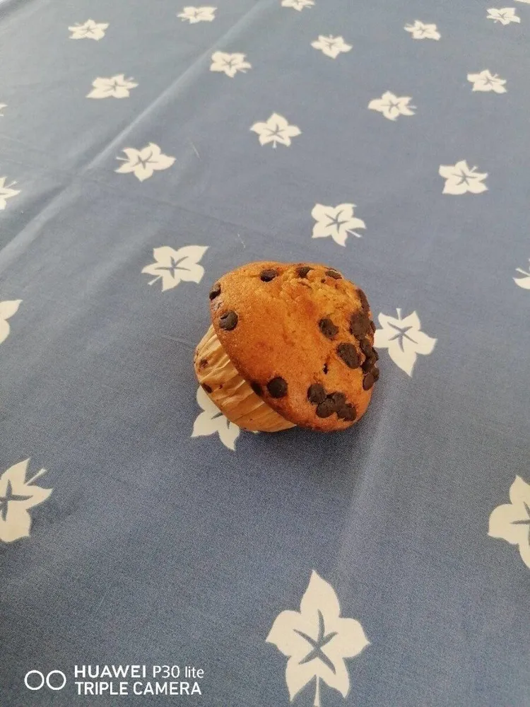 Muffin con pepitas de cacao
