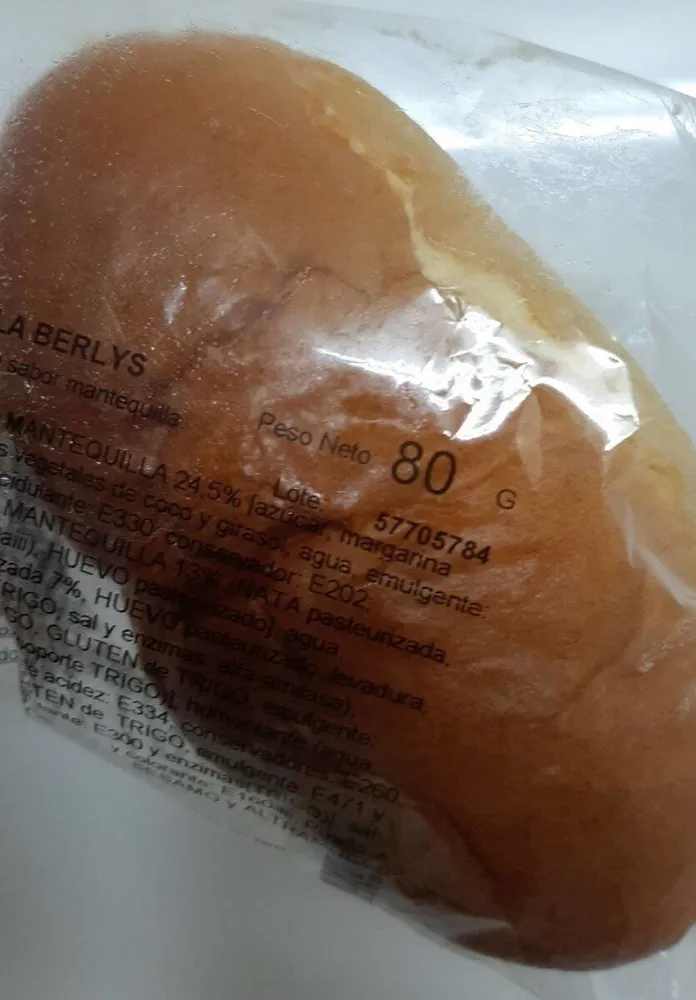 Bollo Mantequilla