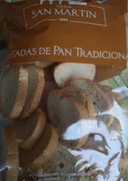 Tostadas de pan tradicional