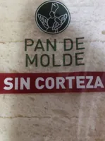 Pan de molde sin corteza