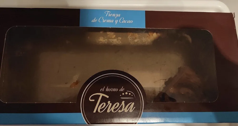 Trenza de crema y cacao