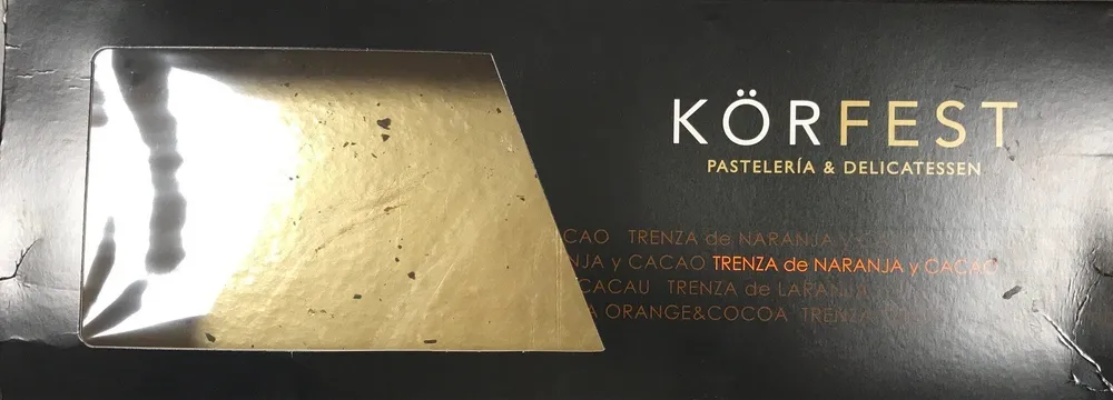 Trenza de naranja y cacao