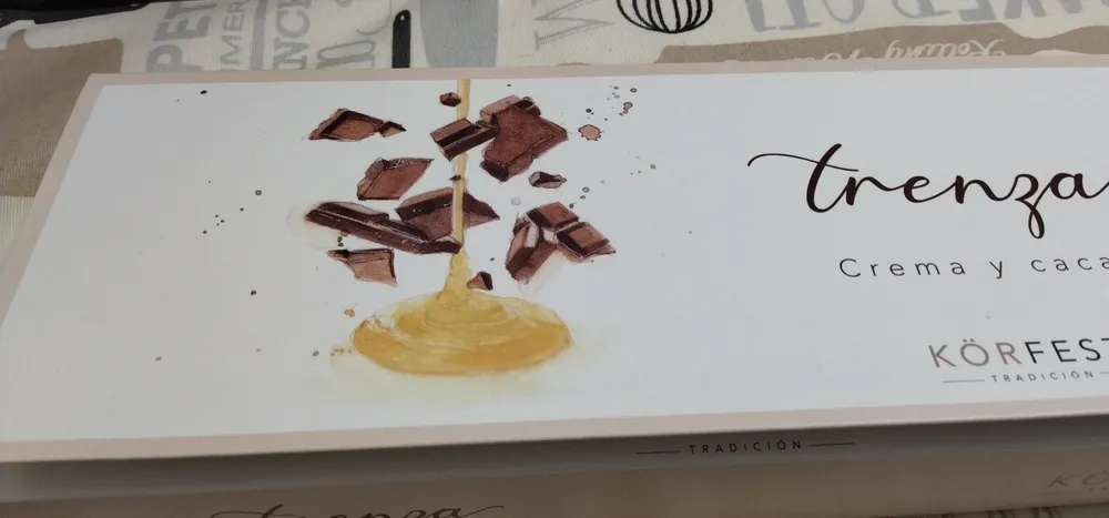 Trenza crema y cacao