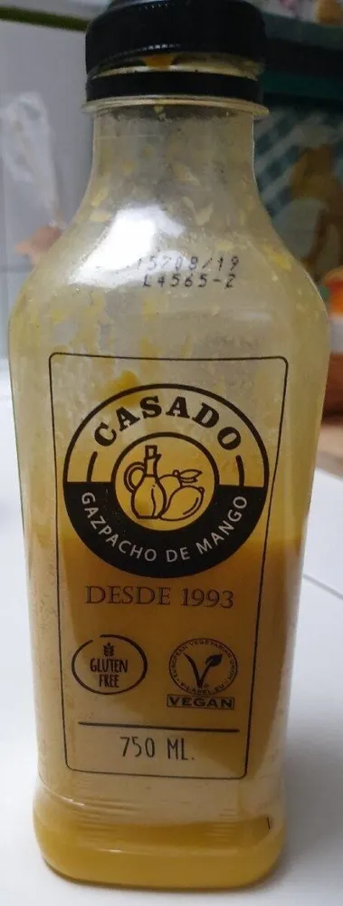 Gazpacho de mango