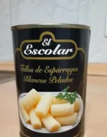 Tallis de espárragos blancos pelados