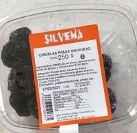 Ciruelas pasas sin huesa