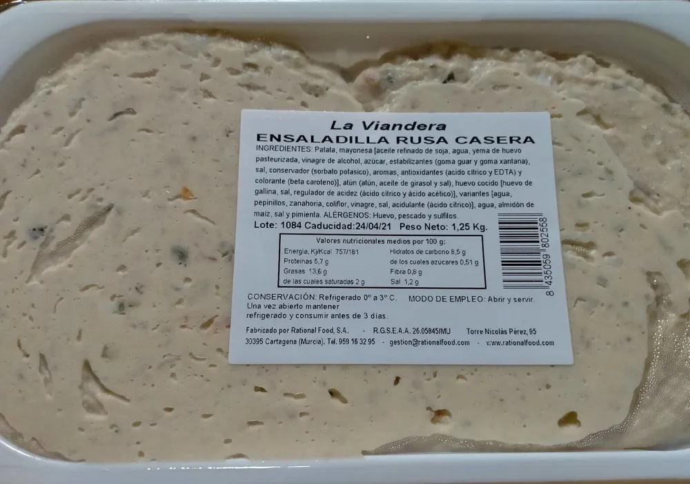 Ensaladilla rusa casera
