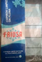 Chipirón limpio sin pluma