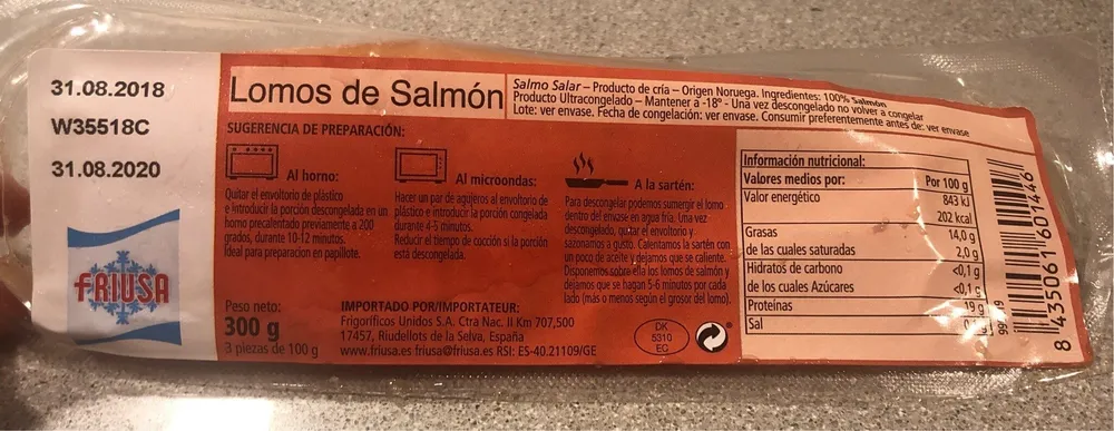 Lomo de salmon