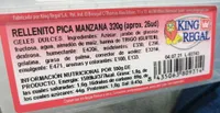 Relleno pica manzana