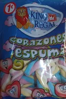 Corazones espuma