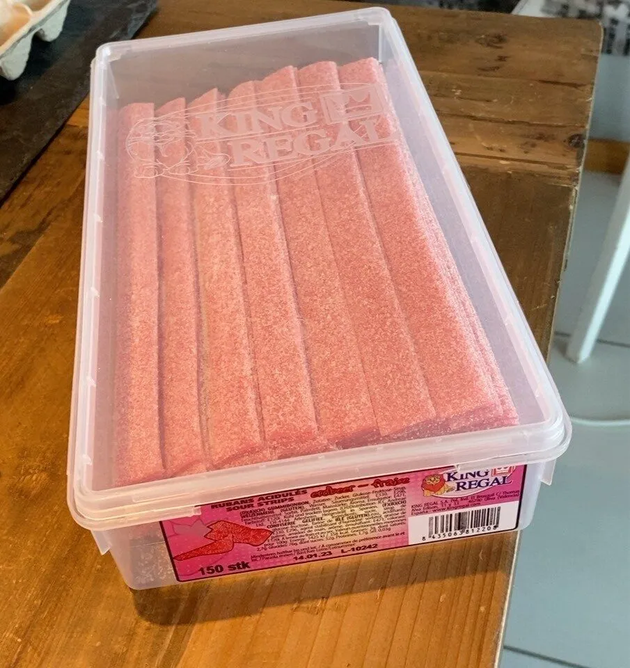 Rubans Acidulés Fraise