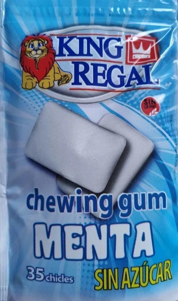 Chewing gum menta