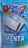 Chewing gum menta