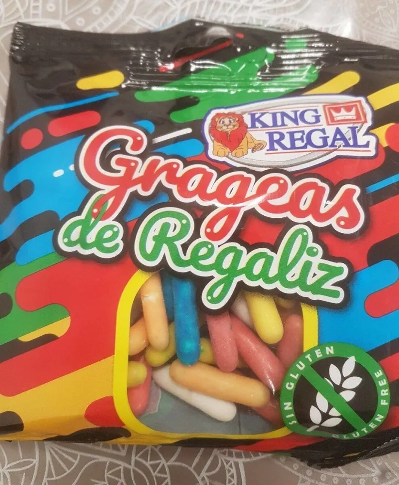 Grageas de regaliz