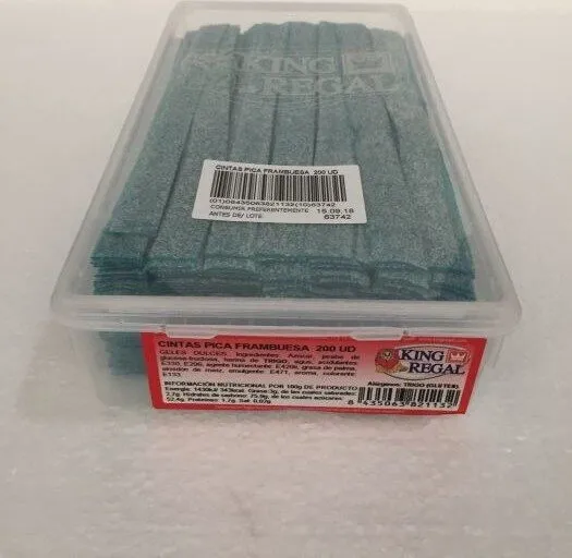 KR Lengua Frambuesa Pica 200 Und