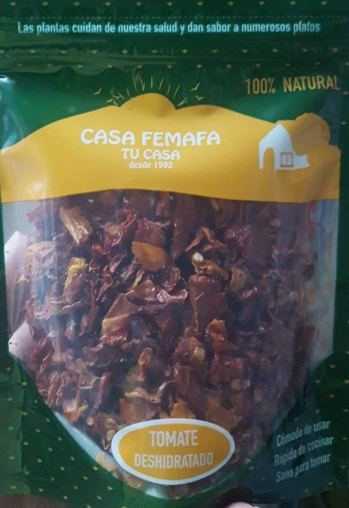 Tomate deshidratado
